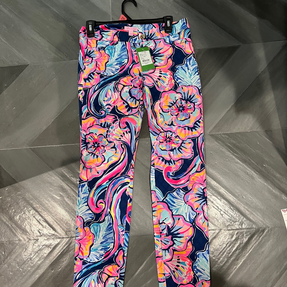 Lilly Pulitzer Kelly skinny ankle pant NWT size 2